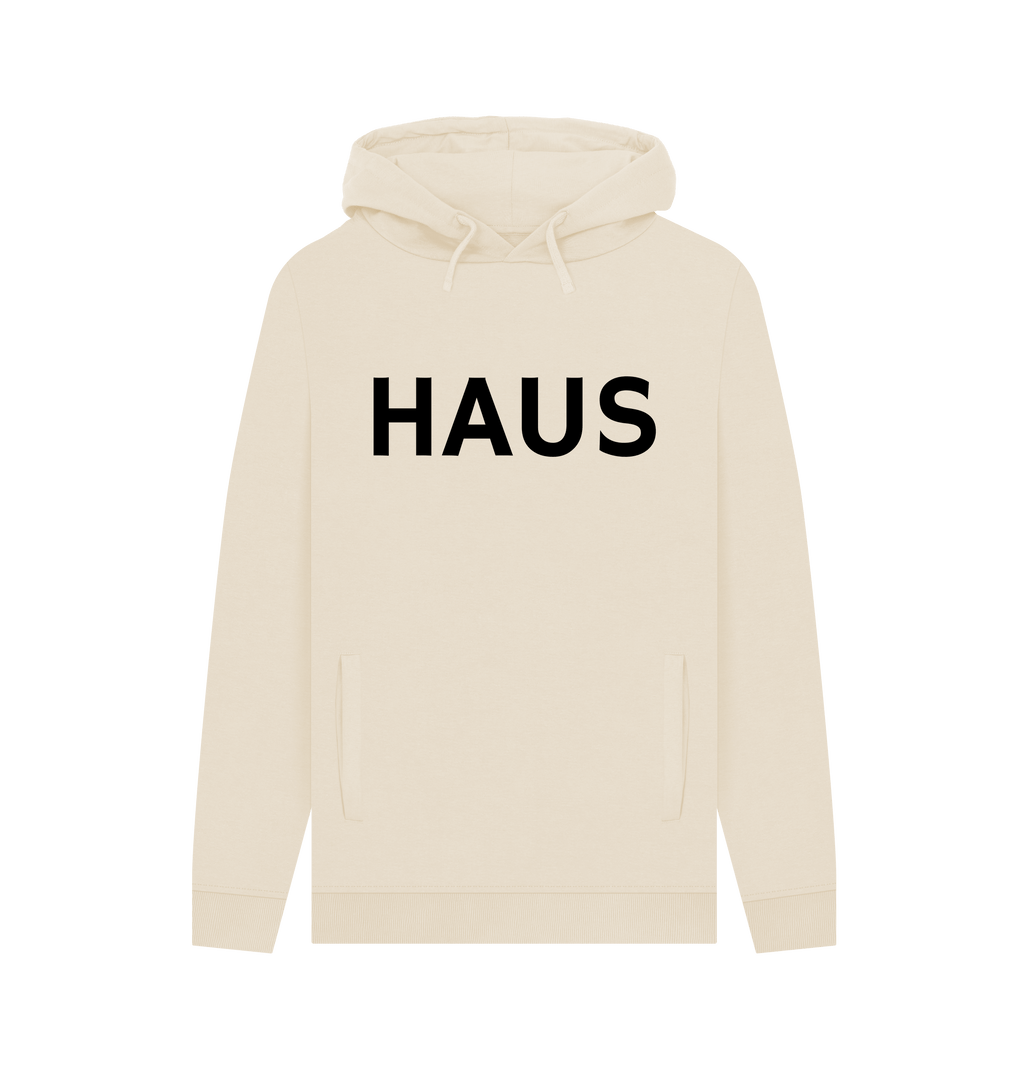 Oat Printed Hoody Front