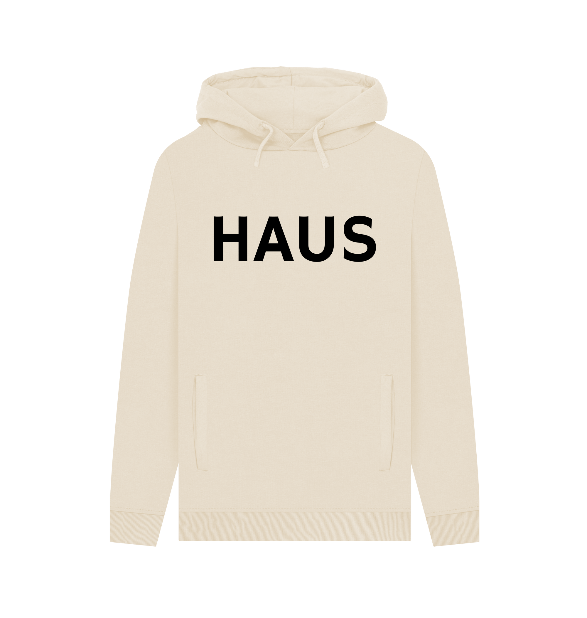 Oat Printed Hoody Front