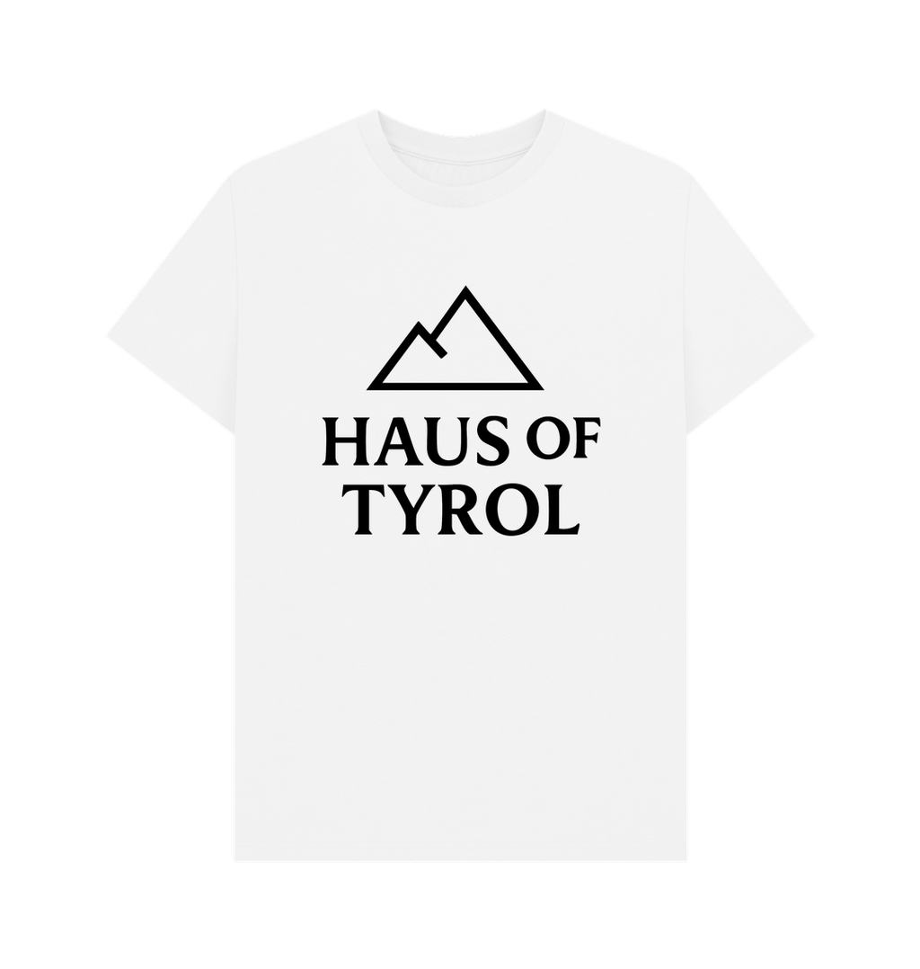 White Printed T-shirt Front