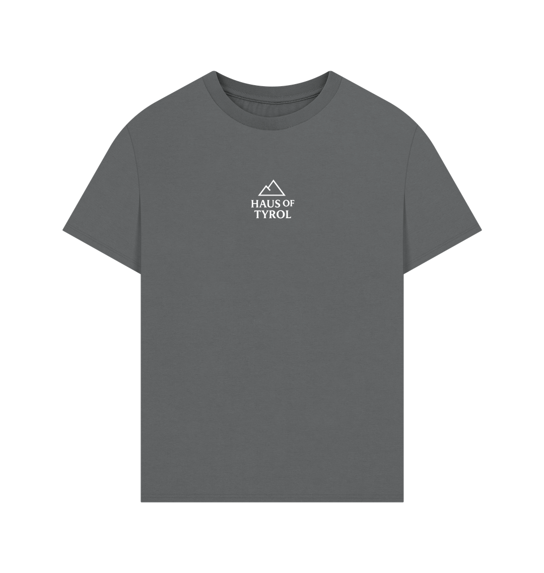 Slate Grey Printed T-shirt Front