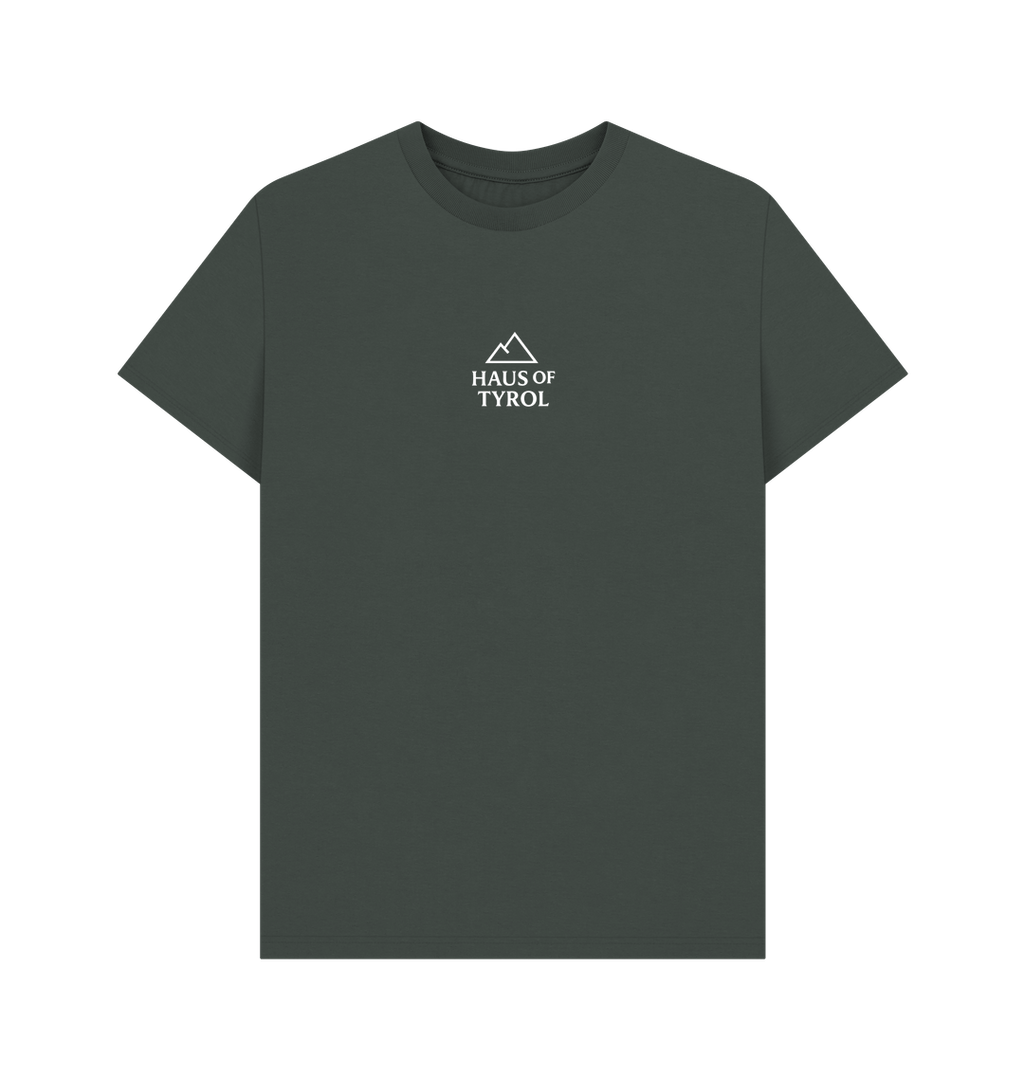 Dark Grey Printed T-shirt Front