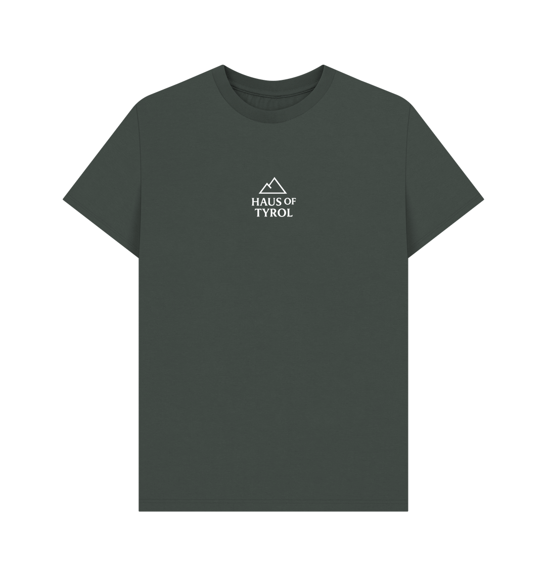Dark Grey Printed T-shirt Front