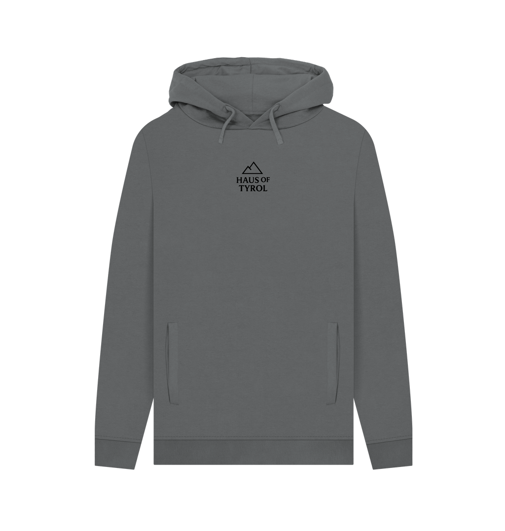 Slate Grey Printed Hoody Front