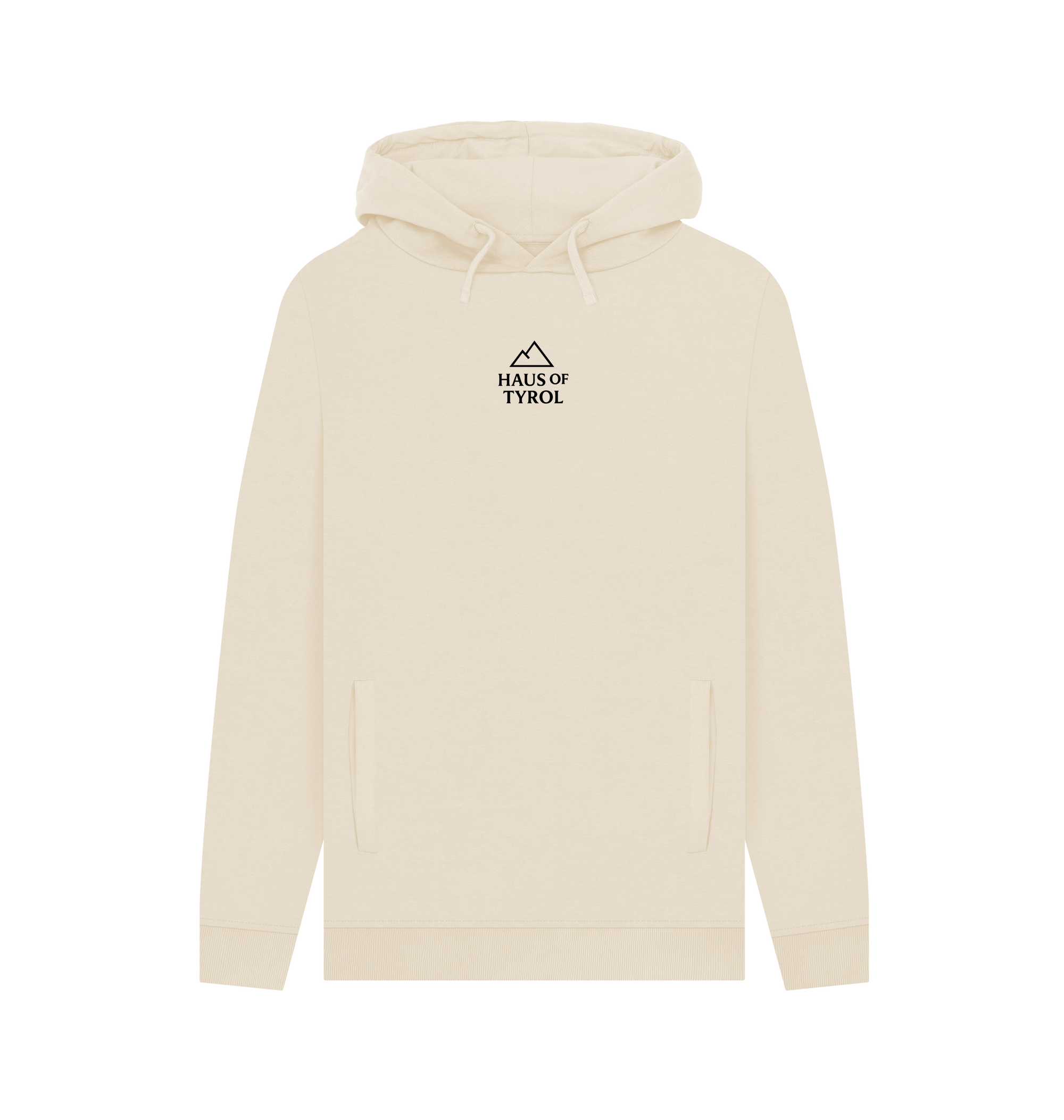 Oat Printed Hoody Front
