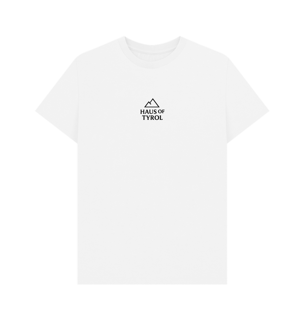 White Printed T-shirt Front