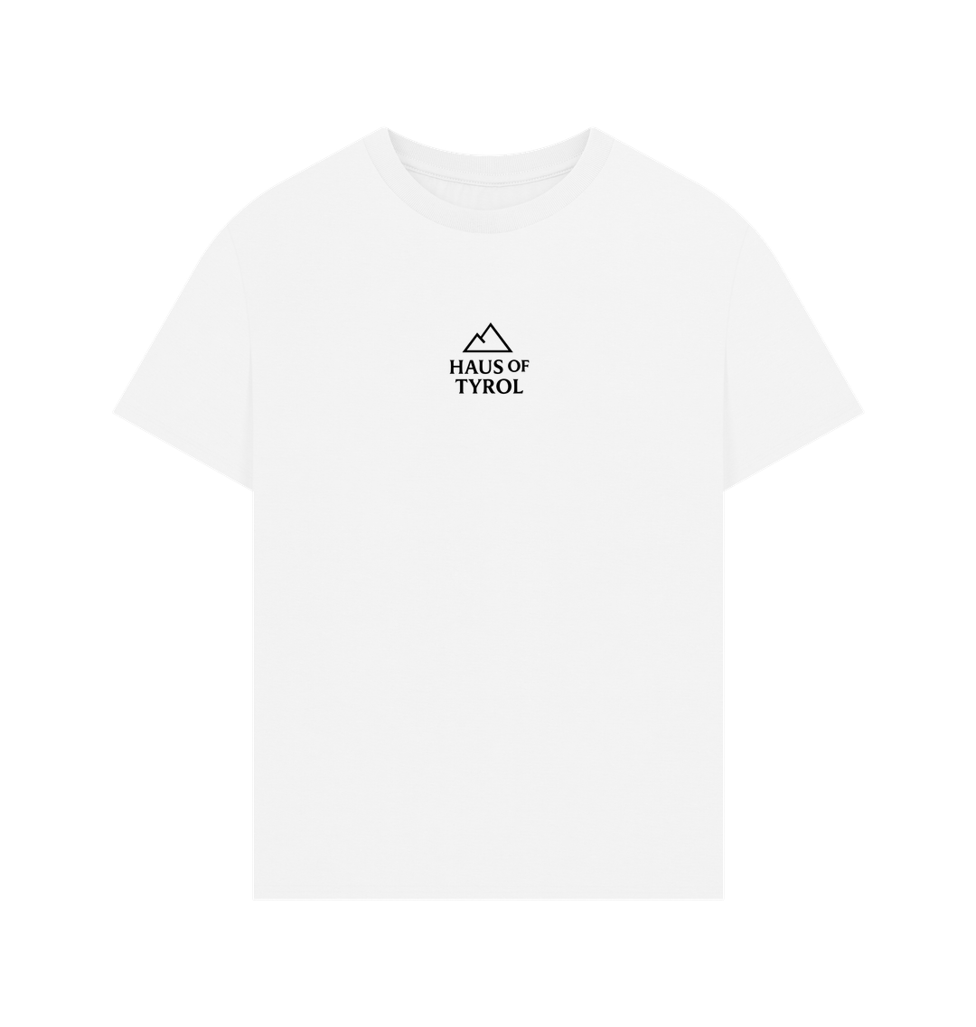 White Printed T-shirt Front