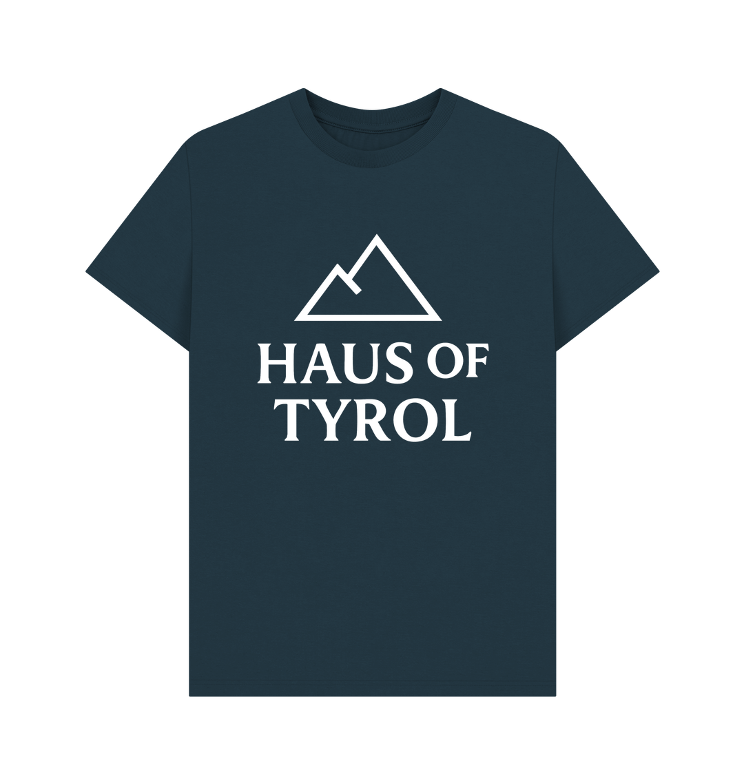 Denim Blue Printed T-shirt Front