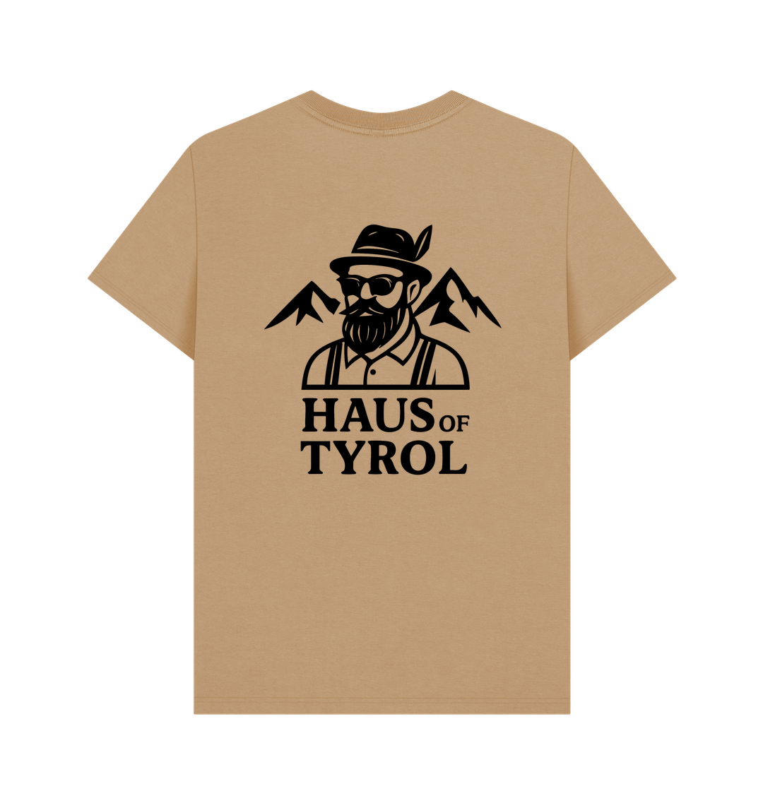 Sand Printed T-shirt Back