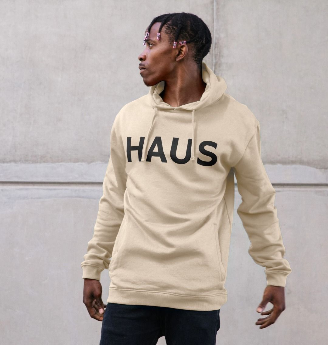 Oat Haus Collection Hoodie model lifestyle urban shot