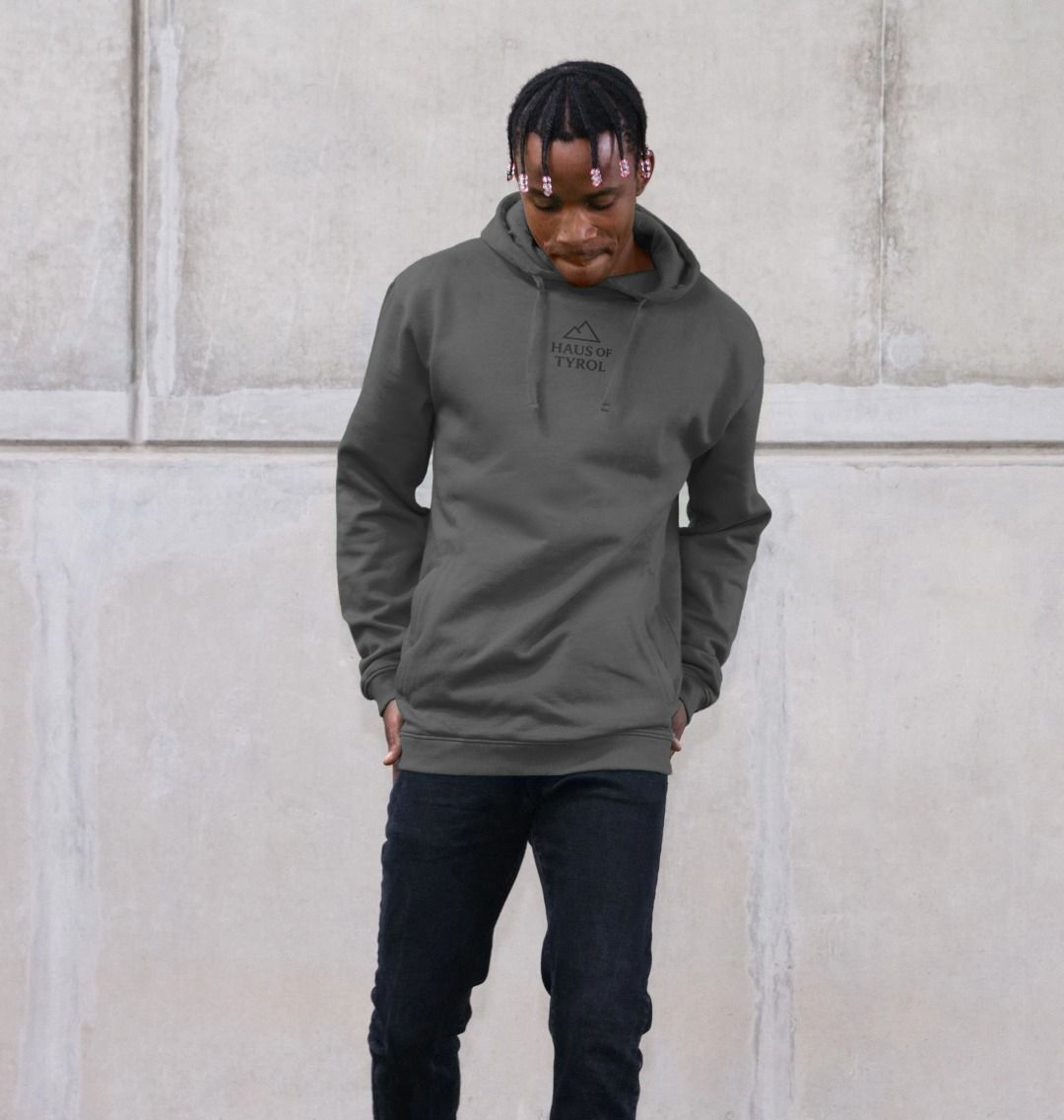 Olive Green Sunset Hoodie model lifestyle urban shot